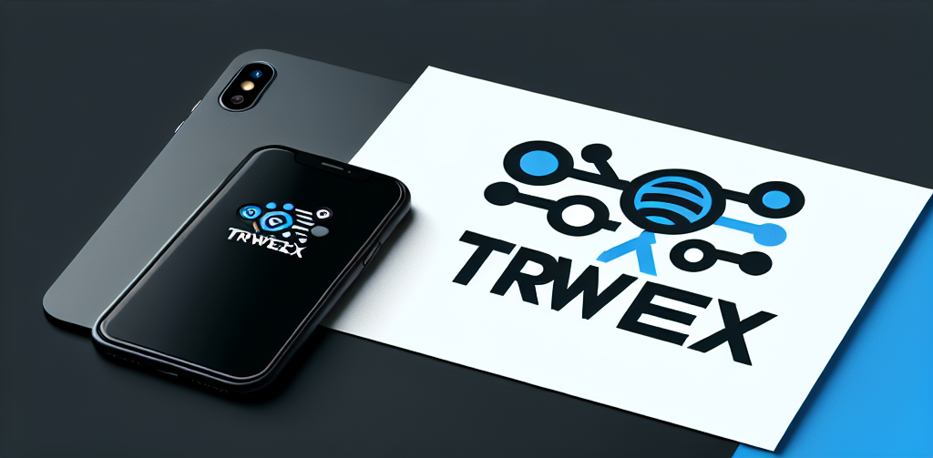 “Trwexeex” adlı modern ve özgün bir Türkçe blog sitesi için logo. Renkler: siyah, koyu gri ve mavi (#0e98d6). Minimalist ama dikkat çekici bir stil. Dijital dünya, bağlantı (connection), ağ (network) veya kişisel ifade temalı simgeler içerebilir. Hem web logosu hem de favicon olarak kullanılmaya uygun olmalı.